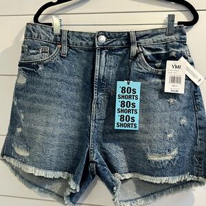 YMI Women's Vintage Blue Jean Shorts